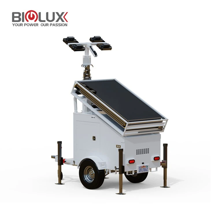 HiSTAR Mobile Solar Light Tower factory