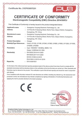 CE for Battery CE for Battery
